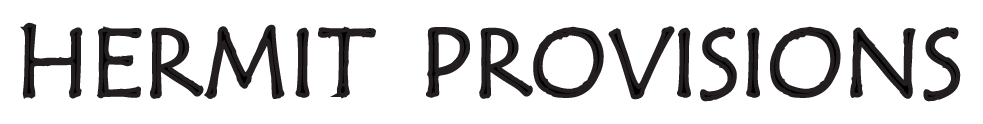 Hermit Provisions Letters Outline.gif