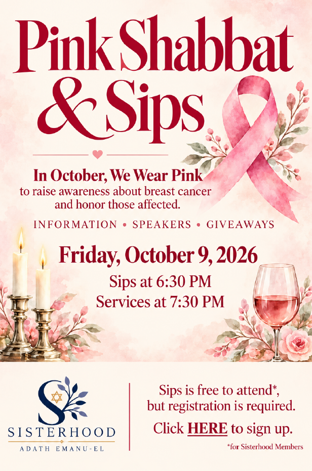 Pink Shabbat & Sips