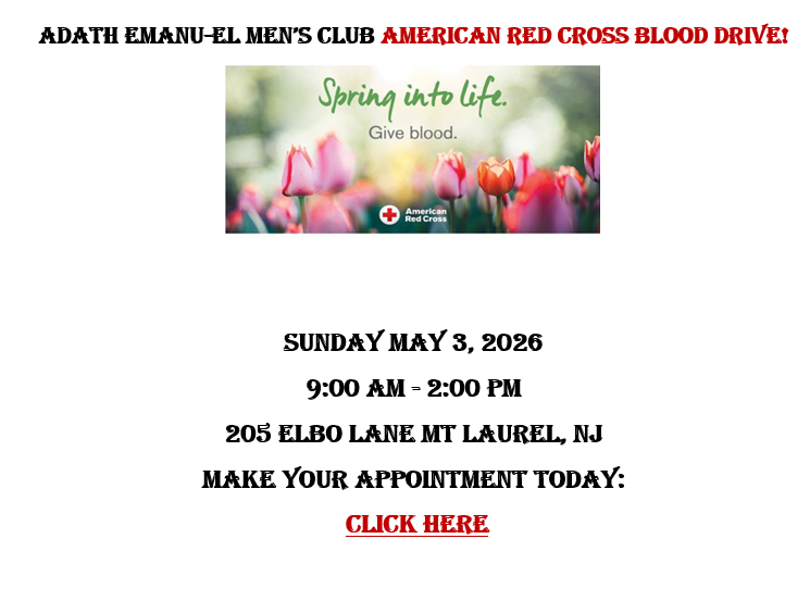 Blood drive May 2026