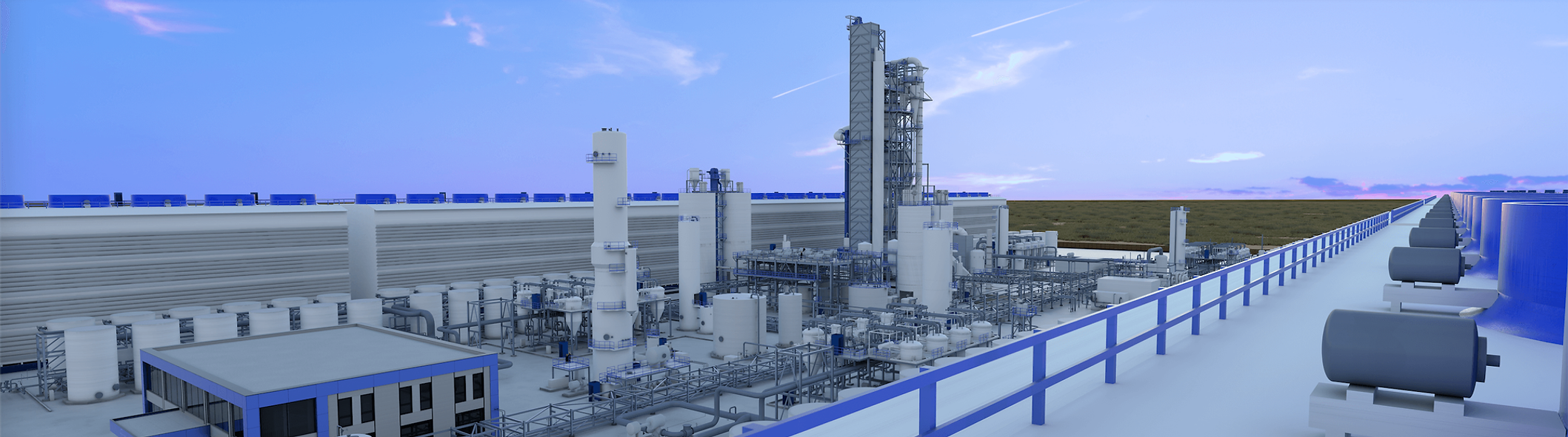 STRATOS Direct Air Capture Rendering
