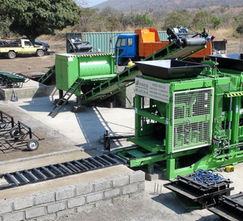 **Multi-Functional Block Machines** offer flexibility and efficiency in concrete block production by combining multiple functions into a single machine. These machines are capable of producing various block types, pavers, and other concrete products, all with minimal adjustments. They incorporate features such as mixing, molding, and pressing, streamlining the manufacturing process and improving overall productivity. Designed for both small and large-scale operations, multi-functional block machines reduce labor costs, enhance production speed, and ensure high-quality, consistent output across different product types. Perfect for businesses looking to maximize flexibility and cost-efficiency.