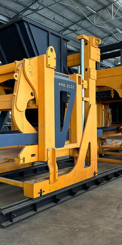 Fully automated concrete block machines enhance production efficiency by automating the entire process, from mixing and molding to curing and stacking. By reducing manual intervention, these machines not only accelerate production but also ensure consistency and precision across every batch. Features such as hydraulic pressing and vibration control allow for high-quality concrete blocks, while robotic handling systems streamline the movement and stacking of finished products. This results in increased throughput, reduced error rates, and optimized energy consumption, making them ideal for large-scale operations. With the adaptability to produce both standard and custom shapes, automated systems meet the diverse needs of modern construction projects.