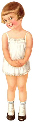 ilustração da menina
