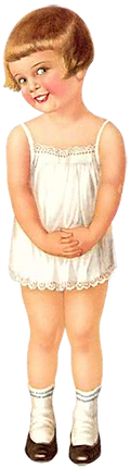 ilustração da menina