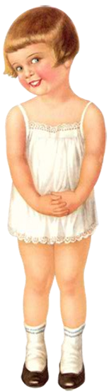 ilustração da menina