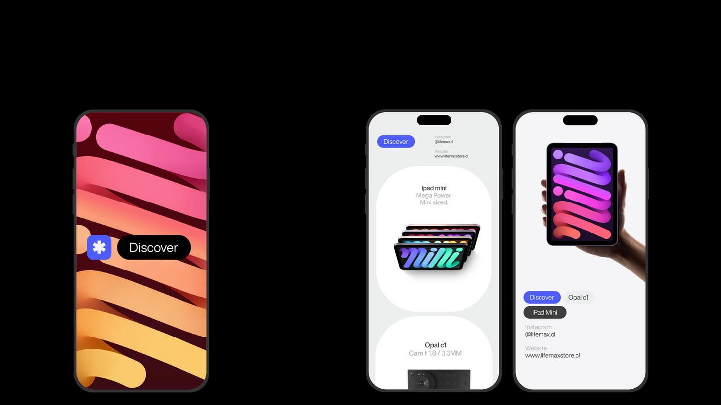 LifeMax* Branding Santiago, chile. aplicaciones