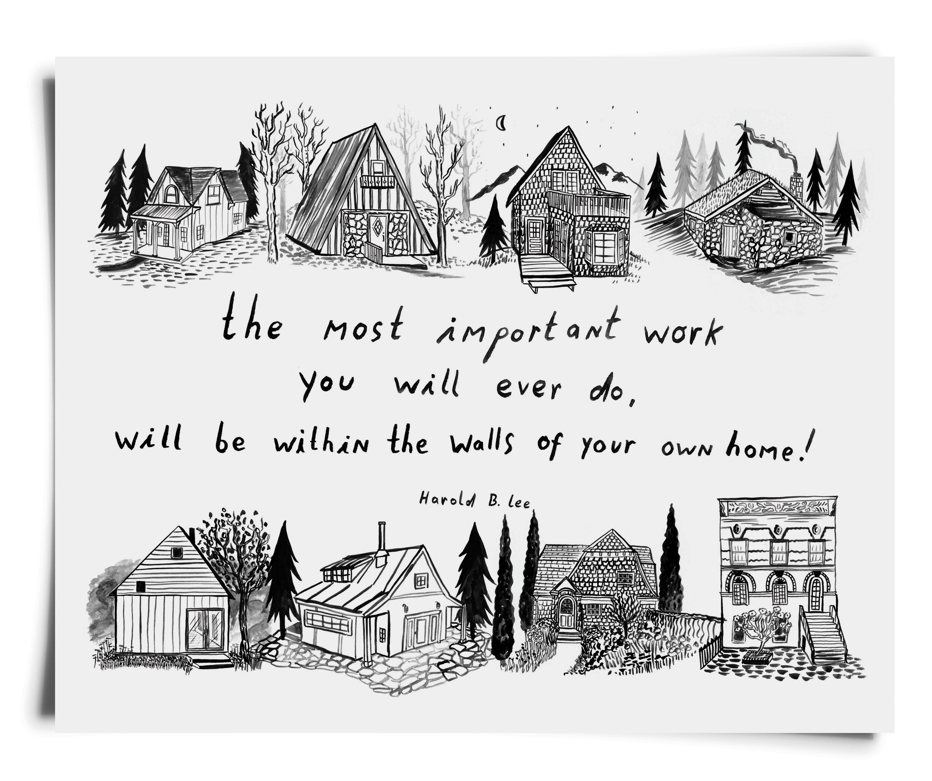 Most Important Work 2 - Art Print
