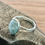 Miniaturbild: Larimar Ring 925er Sterling Silber geschmiedet