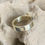 Miniaturbild: Zarter Bandring in 585 Gold Gr 51