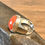 Miniaturbild: Handgeschmiedeter Ring mit Karneol Stein 925er Sterling Silber