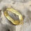 Miniaturbild: Handgeschmiedeter Ring 900er Gelbgold