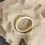 Miniaturbild: Zarter Goldring 585er Gold Gr 55