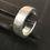 Miniaturbild: Handgeschmiedeter Ring 925er Sterling Silber gehämmert