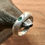 Miniaturbild: Smaragd Ring 925er Sterling Silber geschmiedet