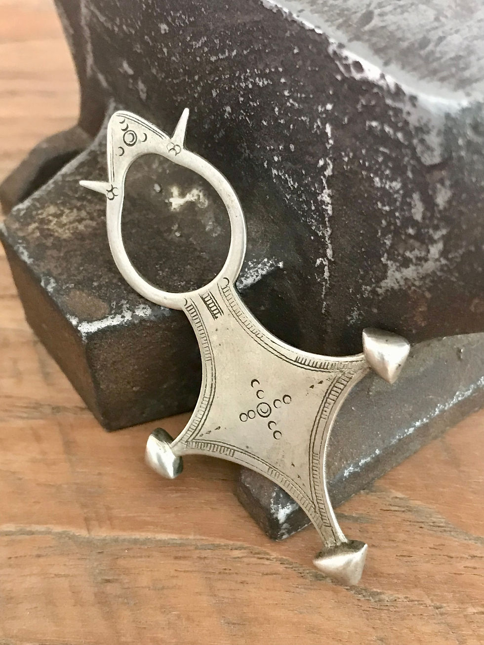 Miniaturbild: Tuareg Kreuz und Ring 925er Silber original