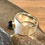Miniaturbild: Saphir Ring 900er Gold 925er Silber geschmiedet Unikat