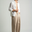 Thumbnail: Beige Wide-Leg Trousers