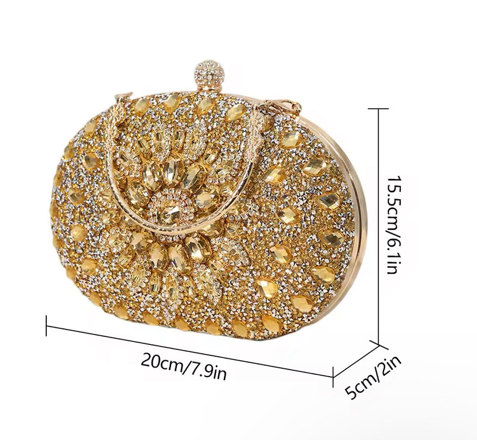 Thumbnail: Dubai Luxury rhinestone bling bag