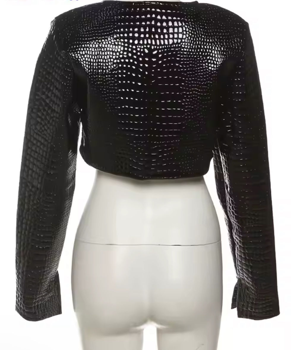 Thumbnail: Croc Crop Jacket 