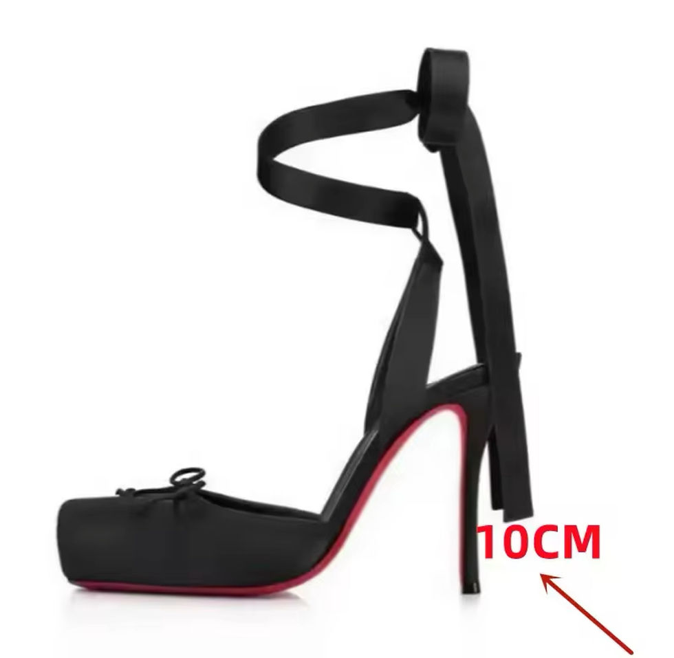 Thumbnail: Christian louboutin Red Bottom Ballerina Heel