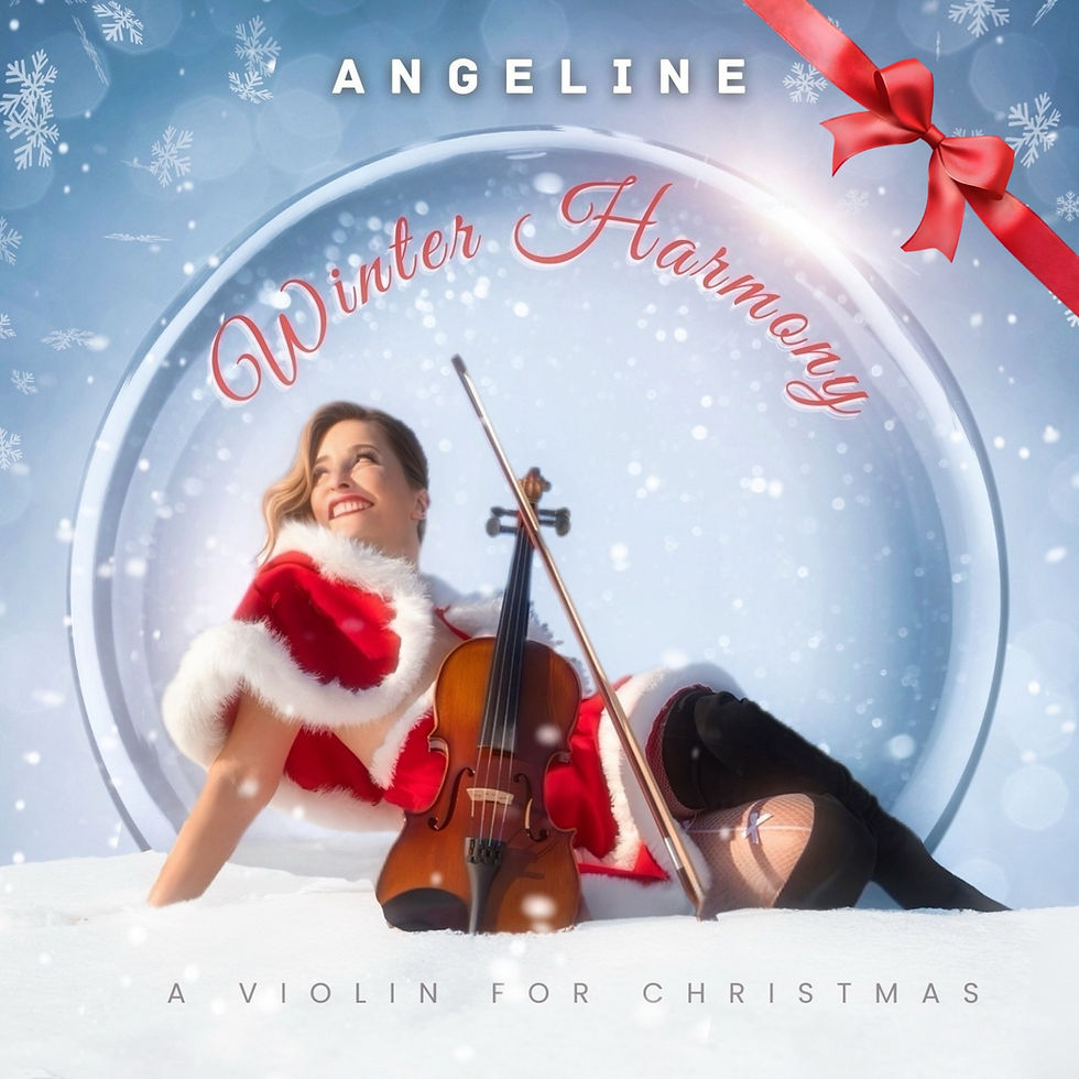 Miniature : Angeline violon album winter harmony coffret cadeau noel Angie violin surprise musique album de noel christmas musique pop