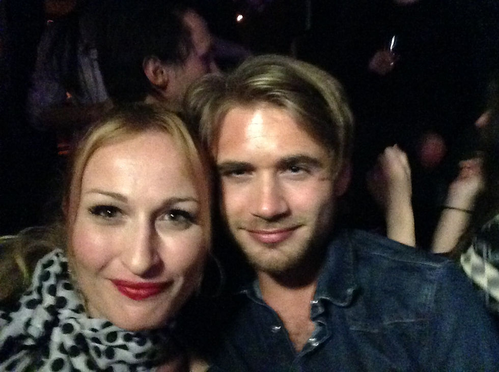 With Michael Calfan