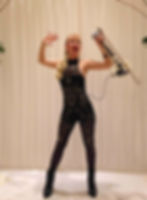Sequin and Black Catsuit.jpg