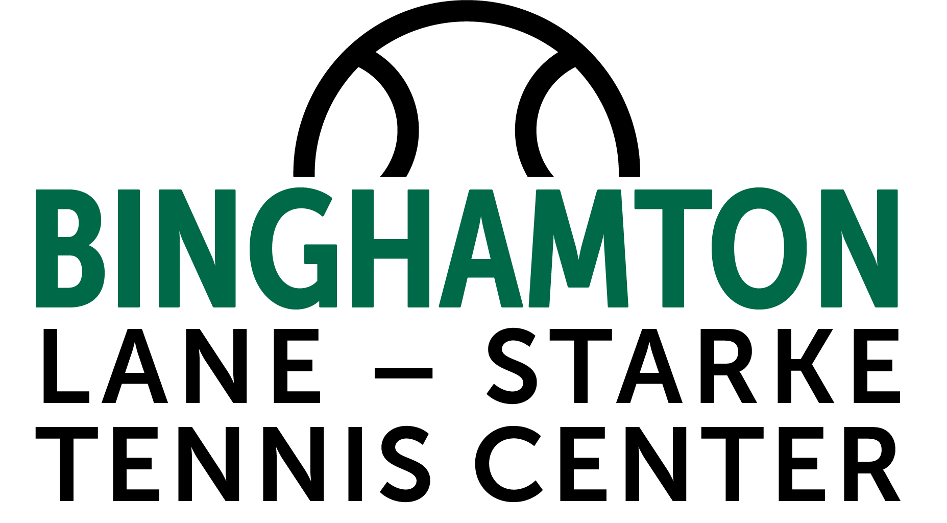 Binghamton University Lane – Starke Tennis Center logo