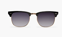 Capsulado negro gafas de sol
