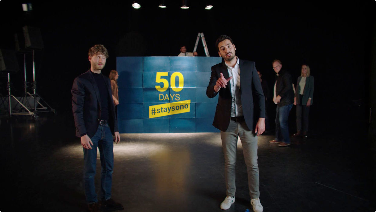 Director, Copywriting, Concept: Matt Schoemer, STARRING: Laurin Hahn (CEO), Jona Christians (CEO), Navina Pernsteiner, Employers, EXECUTIVE PRODUCER: Bruno Fritzsche, DOP: Josua Staebler, GAFFER: Thorsten Baier, SET DESIGN: Linda Sollacher, PROPS: Lisa Geller, COSTUME: Gesa Brahms, GRIP: Bjoern Ruppin