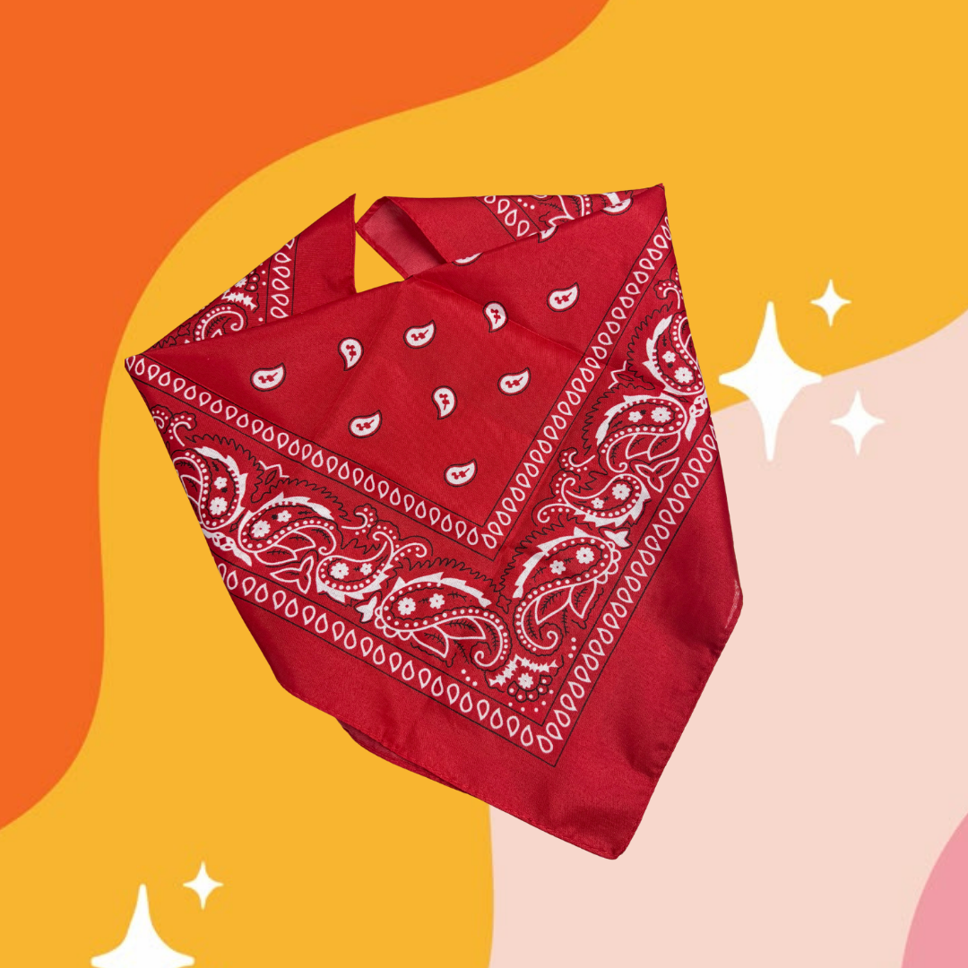 Kovboy Fular Kırmızı