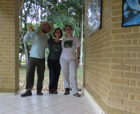 Victor, Andressa e Joana.