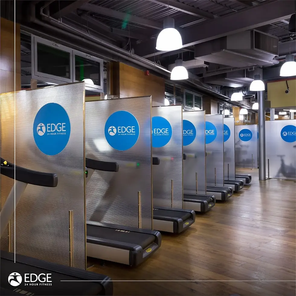 Edge Fitness treadmills