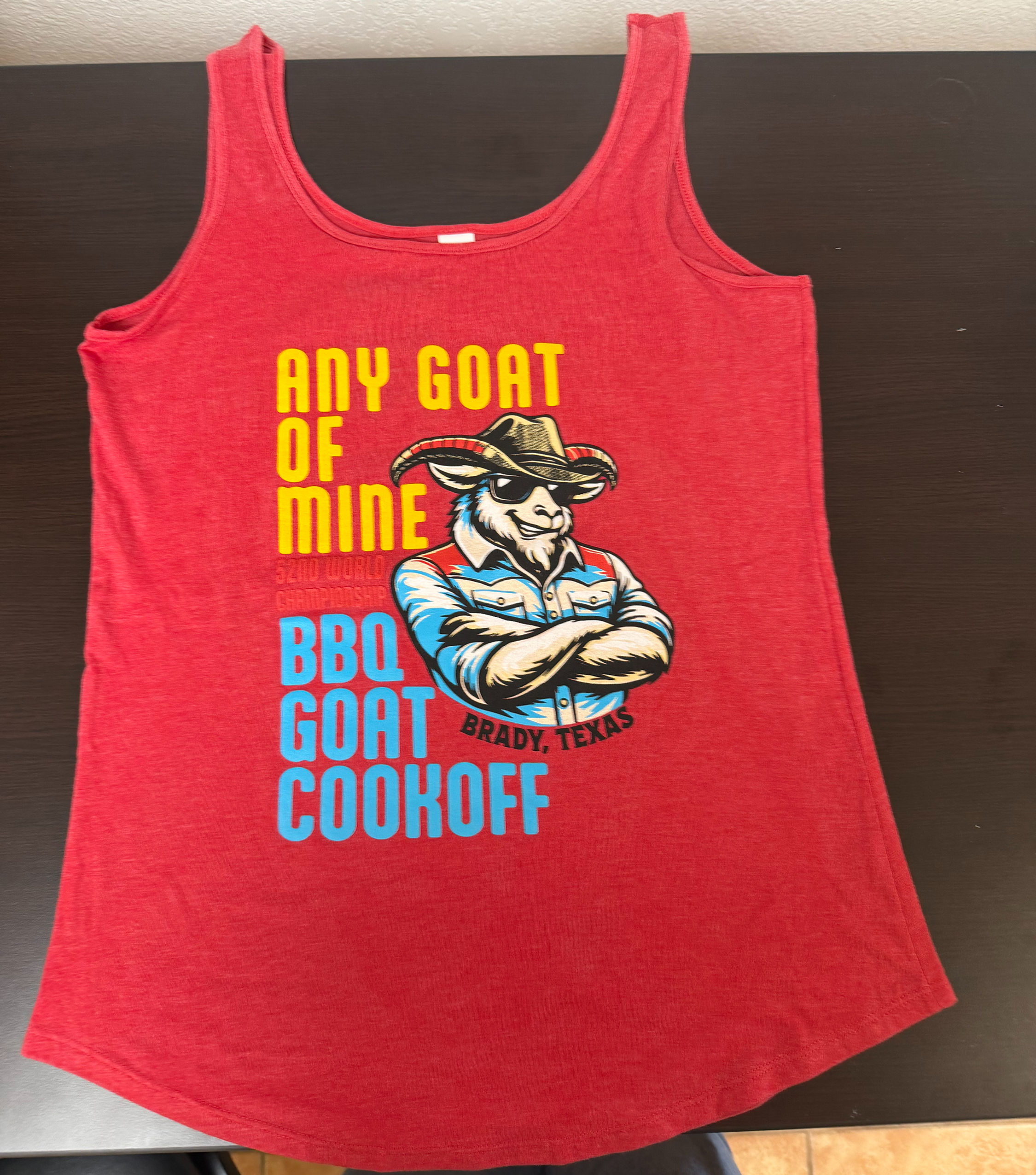 Red Ladies Tank Tops