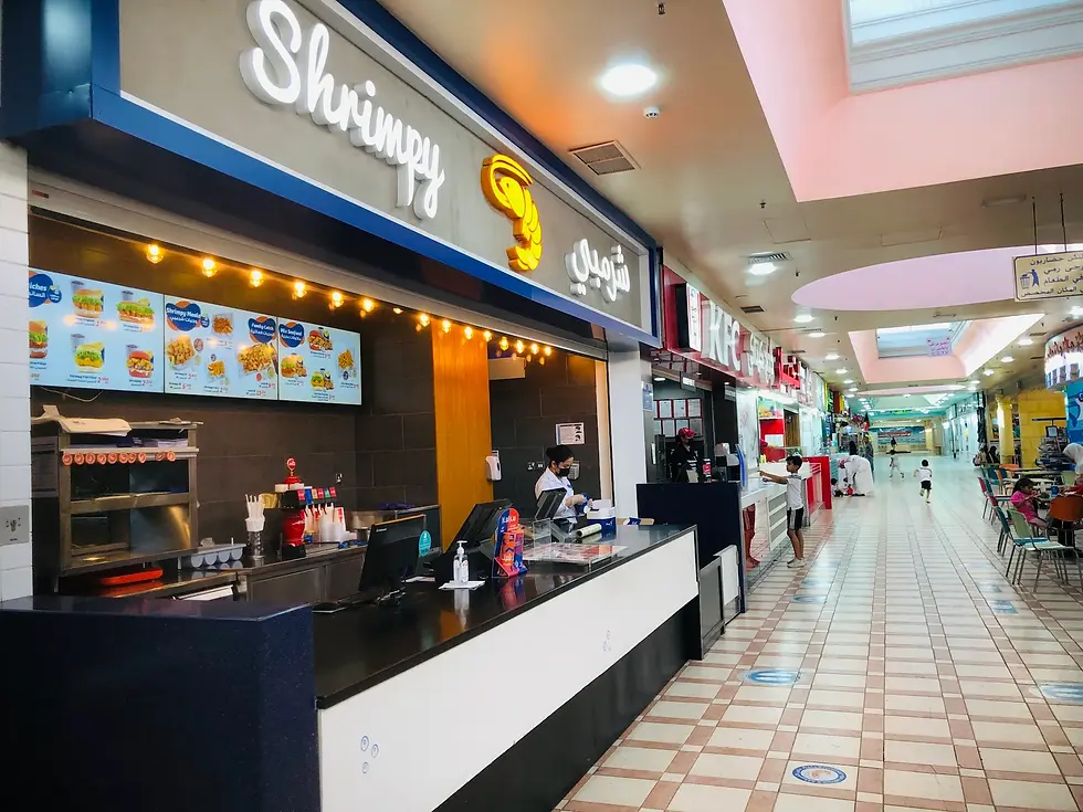 Interior of Kuwait Magic Mall