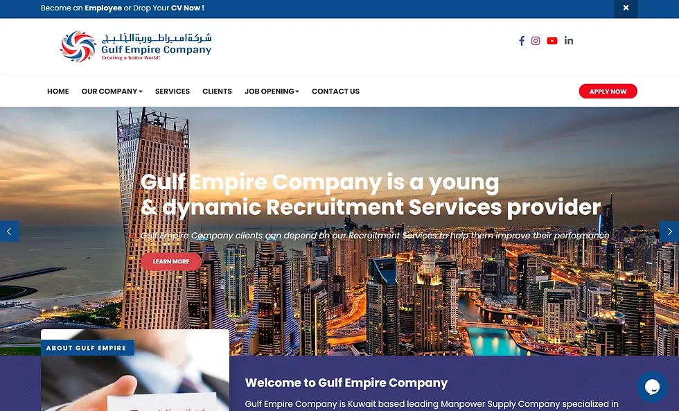 Gulf Empire website