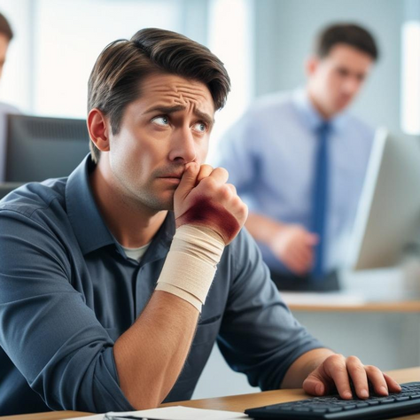 Mit mentaler Stärke durch die Verletzungszeit: Dein Arbeitsplatz bleibt sicher