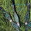 Thumbnail: Black Leather Emerald Green Accents Bridle Breast Collar Set w  Crystal Conchos
