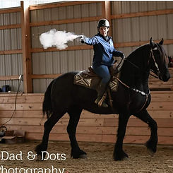 barrel racing bling tack on horse