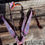 Thumbnail: Purple Lavender Crystal Bridle Breast Collar Tack Set Western Horse Barrels
