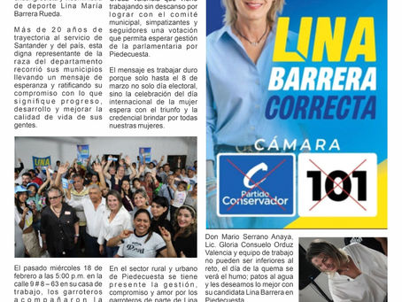 PIEDECUESTA con Lina