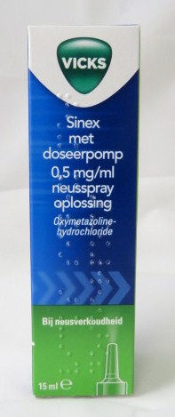 Vicks Sinex met Doseerpomp 0.5mg/ml Neusspray - 15 ml