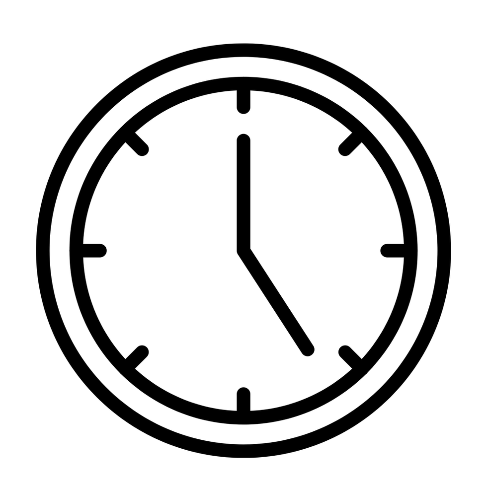 Decorative square black graphic shape