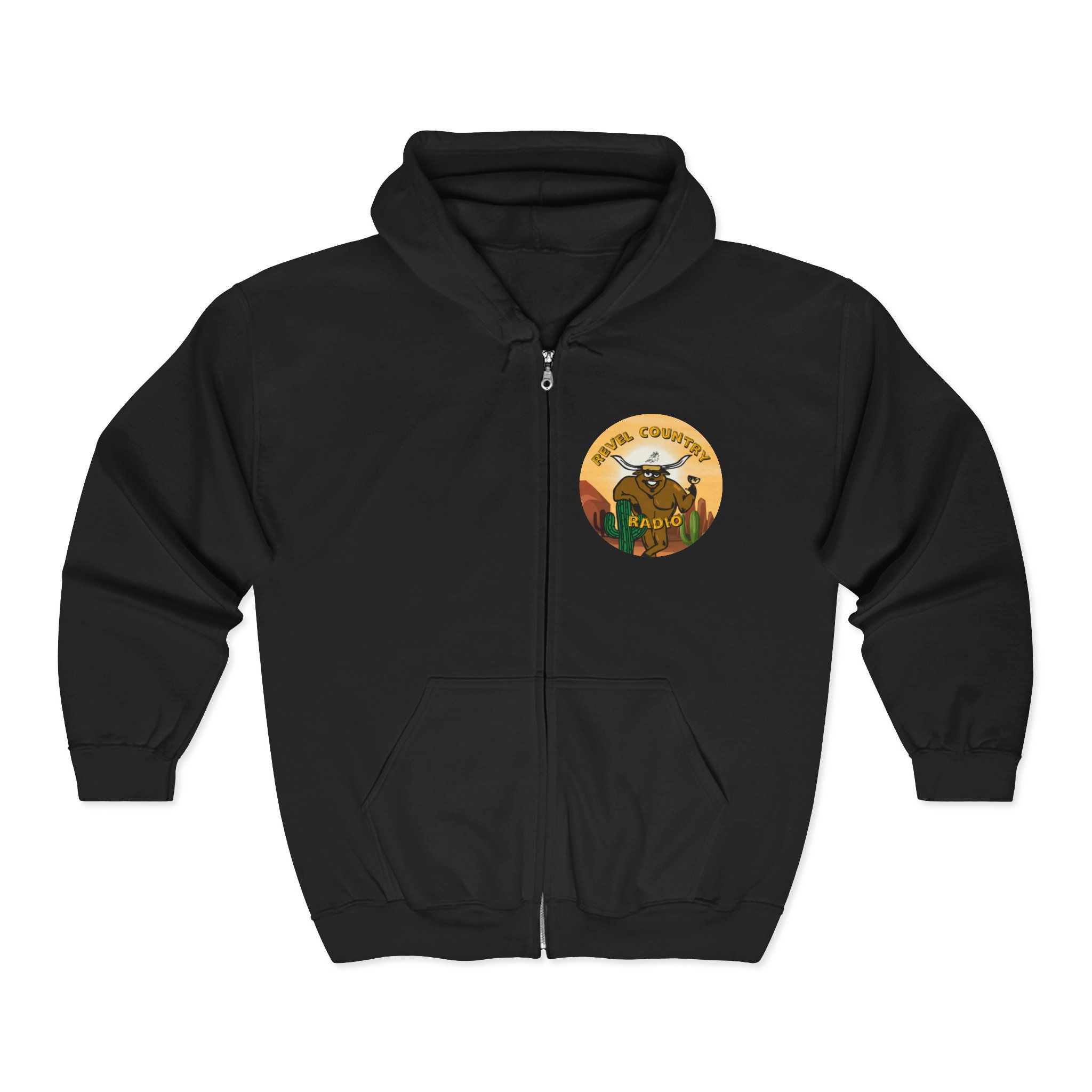 Cozy Country Zip-Up Hoodie