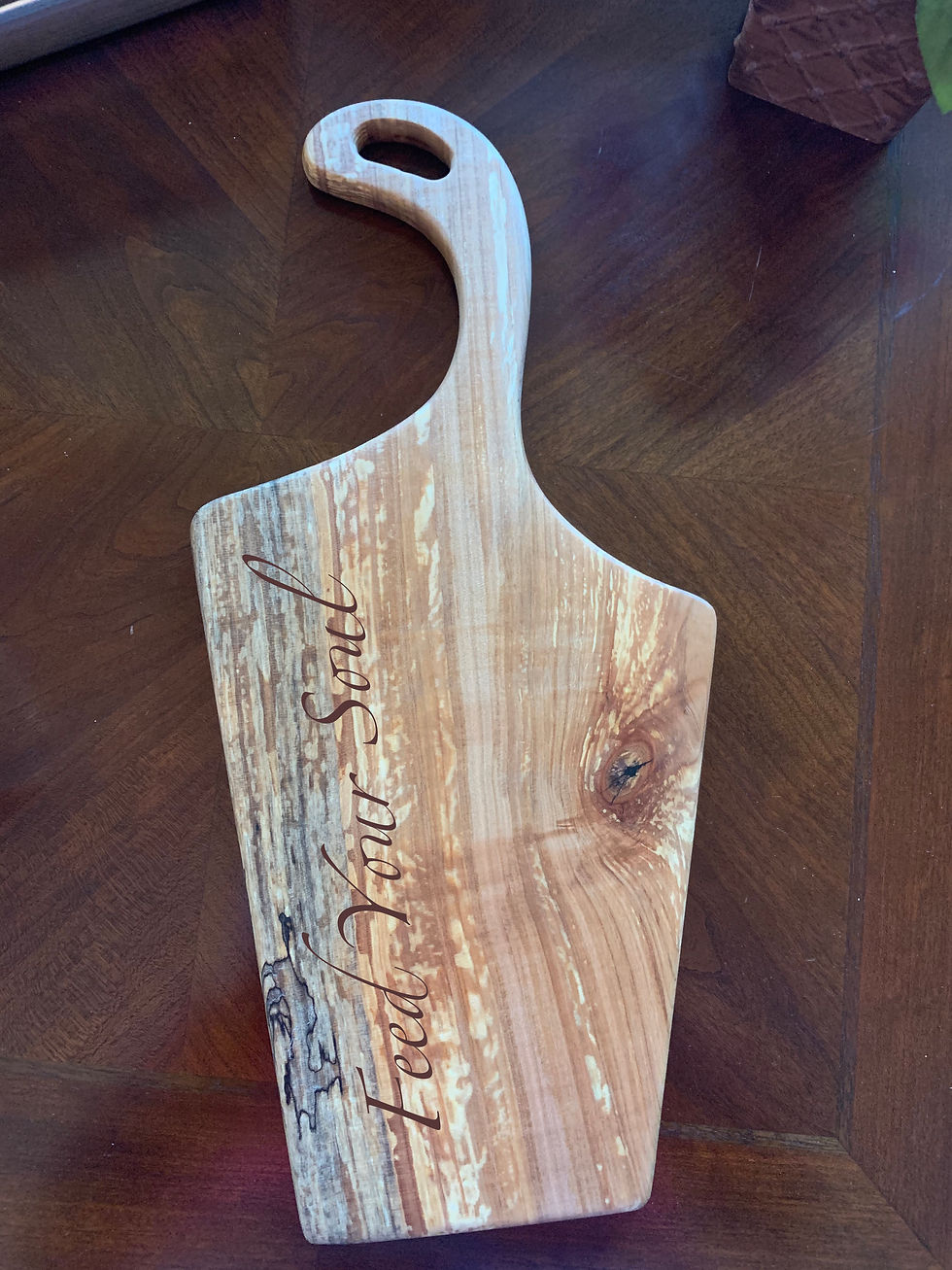 Thumbnail: 17" "Flamingo" Board in Spalted Maple