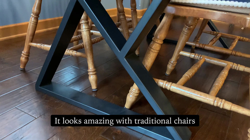 Thumbnail: Modern Butcher Block Dining Table