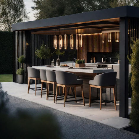 outdoor kitchen design