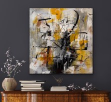 “Interrobang” 36″ x 36″