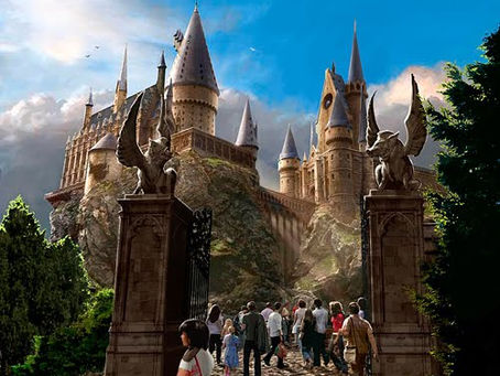 The Wizarding World..Snow Capped Magic!