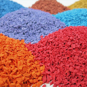 Granos de color sbr y epdm